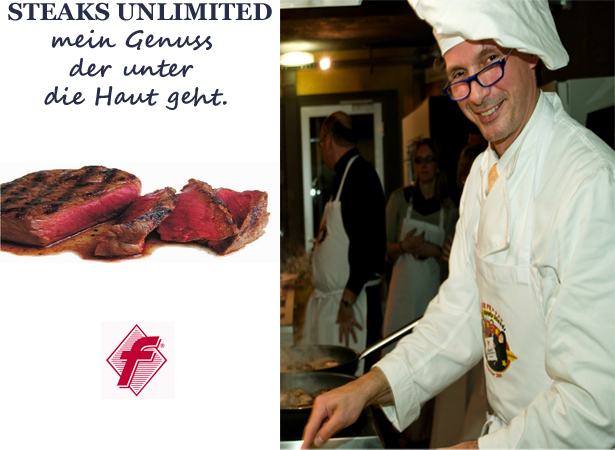 STEAKS UNLIMITED - Genu�, der unter die Haut geht.